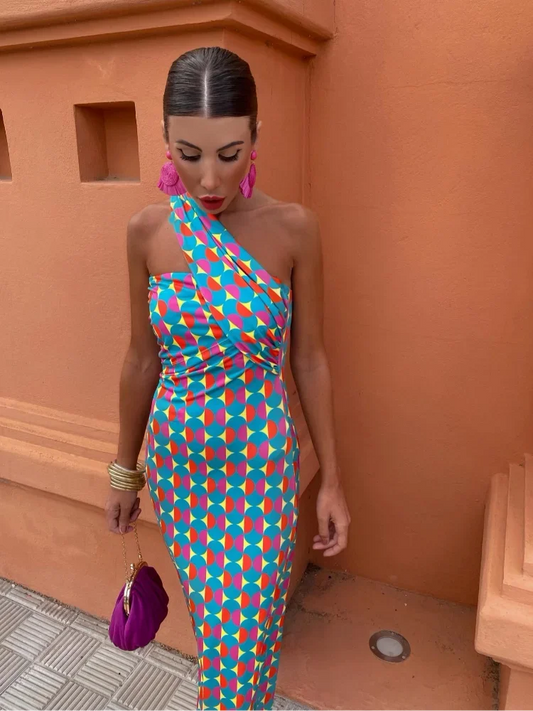 שמלת חצי כתף- יארה