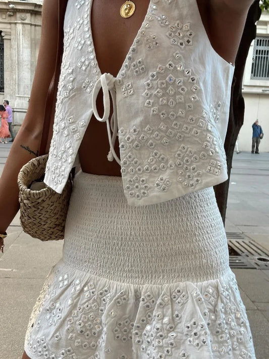 חליפת חצאית חגיגית- גאיה